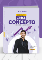 CS Executive Capital Market & Securities Laws Concept Book by CA Karan Kumar